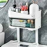 Gain de place pour les petites surfaces : cet organisateur de salle de bain pour l'arrière des toilettes peut contenir tous vos articles de salle de bain essentiels. Parfait pour ranger les articles de toilette, serviettes, papier toilette, shampooing, mousse à raser, plantes en pot, et plus encore. Optimisez l'espace de votre salle de bain tout en gardant tout bien organisé et facilement accessible.