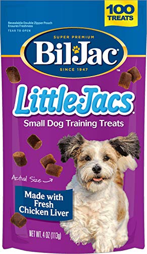 Image of (10 Pack) Bil-jac Little Jacs Liver Treats, 4 Ounces Each