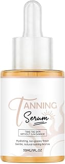Ansiktsbränning Droppar 30 Ml Solfri Bronzer | Återfuktande Ansiktsbronzer för Sommar, Varmt Väder, Män, Kvinnor, Vuxna, , Sportälskare, Kropp
