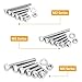 VIGRUE 1080Pcs M4 M3 M2 Screws Bolts Nuts Washers Assortment Set, 304 Stainless Steel Metric Hex Socket Head Cap Screws Kit with Allen Wrench