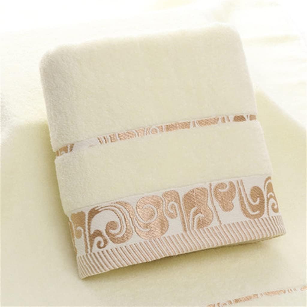 Towel Set Thickened Soft Printed Bath Hand Hotel spa face Kitchen Towel(E,70x140cm)