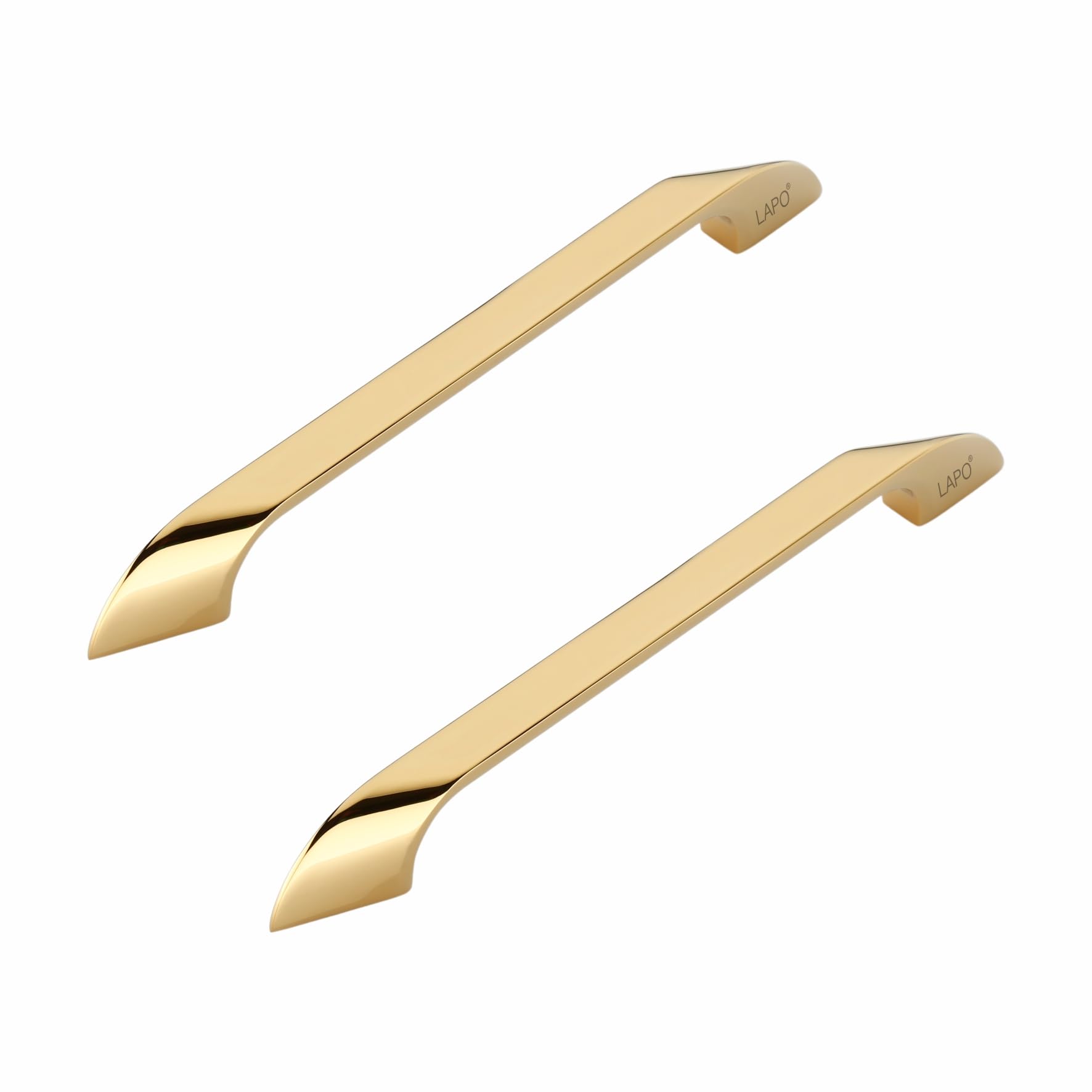 LAPO 4 Inch Cabinet Handles for Drawer Use, Kitchen & Wardrobe Fit, Scratch Free Surface, Easy Mount System, DIY Installation, 3 Years Warranty (96mm, PVD Gold Finish, Pack of 2) - Twist — Amazon image 14