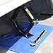 LEADBRAND Black Scissor Lift Jack, 1.3 Tons (2866lbs.) Capacity with Strength-Saving Design Handle, Rachet Handle