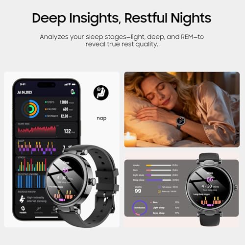 Smartwatch Bluetooth Appel TOZO S8 Écran AMOLED Haute Résolution 466x466