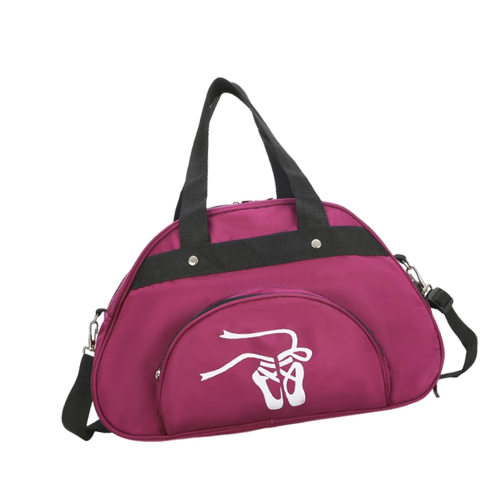 Dance Bag Girls Garment Shoe Dance Sports Bag for Women Adults Ballet Dancer Purple Red-image-21