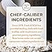 Fresh & Wild | Premium Truffle Parmesan Black Garlic Seasoning | Heighten Umami-Rich Foods, Toss with French Fries, Potatoes or Popcorn | 4 oz | Gourmet, Chef-Inspired Ingredients
