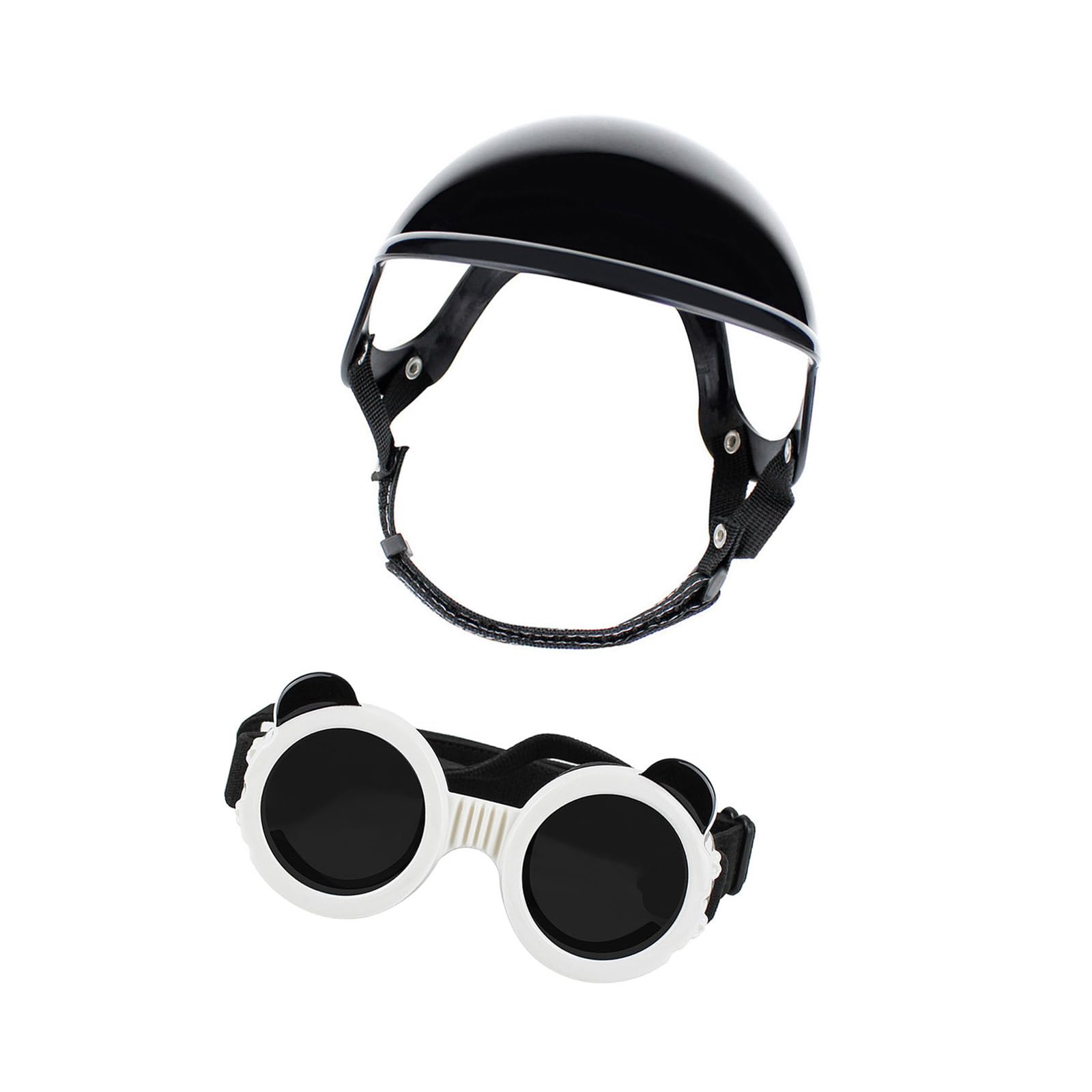 Gafas de casco de bicicleta para mascotas y gafas de equitación al aire libre para perros pequeños