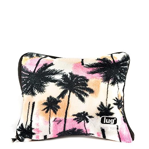 Lug Nap Sac Blanket & Pillow, Palm Sunset, One Size