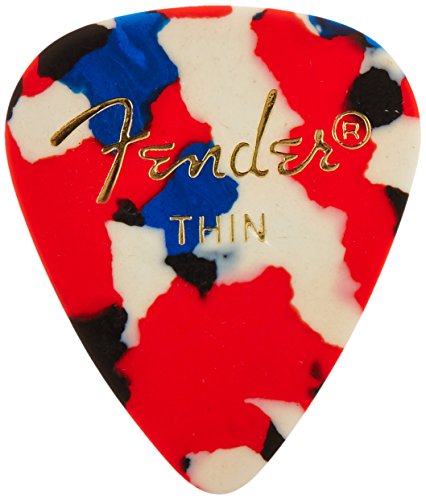Fender ピック 351 Shape Classic, Thin, Confetti, 0980351150