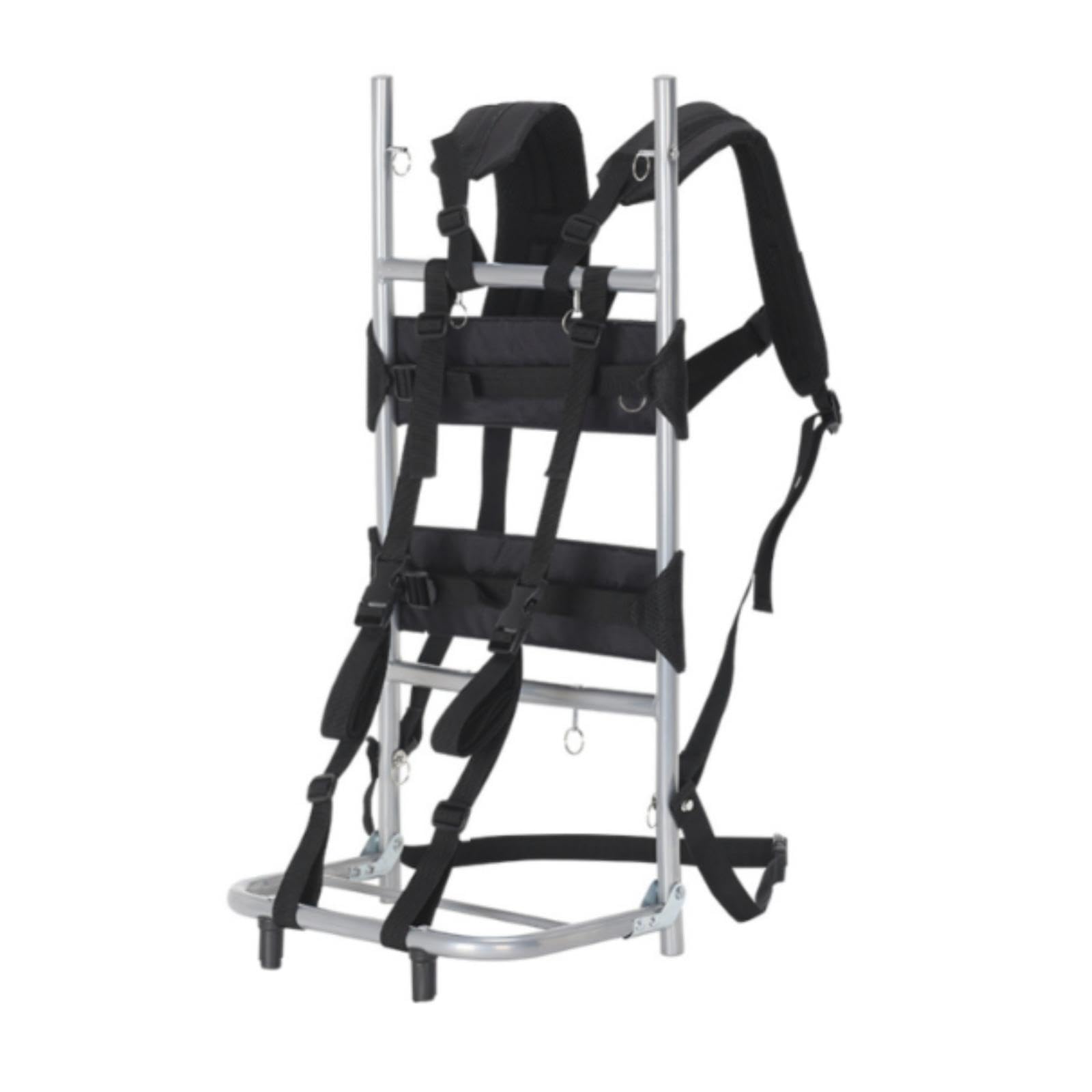 Mochila de Carga Pesada con Armazón Plegable, Soporte de Armazón de Nailon, Cómoda de