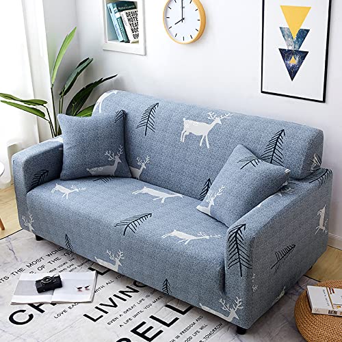 Housse de canapé 3 places extensible amoville couvre canapé universel
