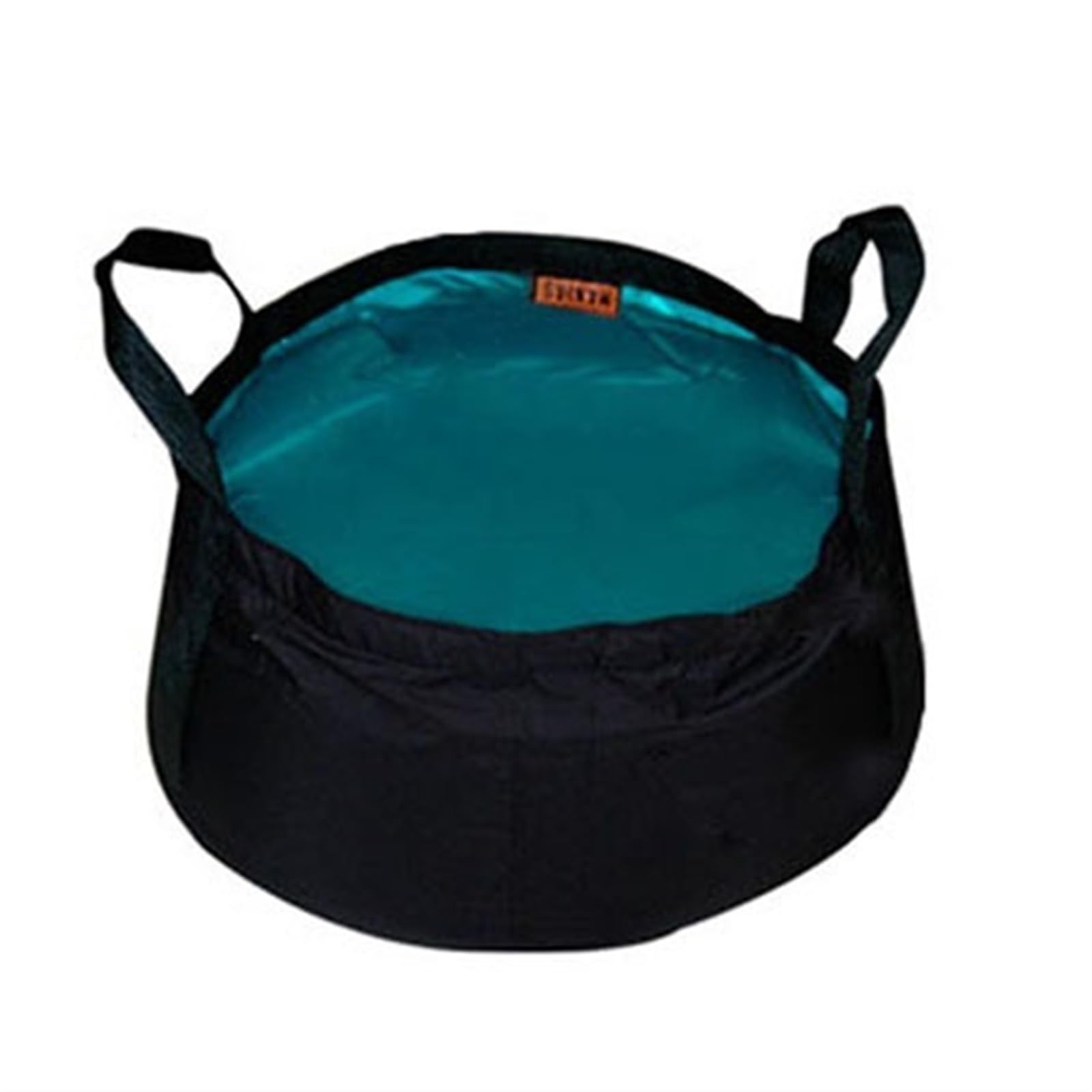 JINGYAN Collapsible washing up Bowls Wash Basin Camping Outdoor Bucket(Green)