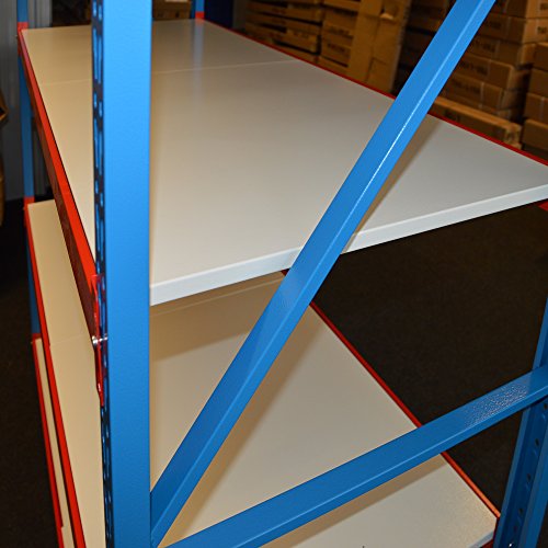 Vesalia Profi Steckregal für Zuhause 172 cm Höhe (Hauptregal - Tiefe: 40 cm; Breite 120 cm) – Bild 3