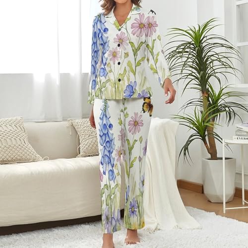 Pyjama grande taille fluide et léger résolvant l'inconfort de l'été - 2