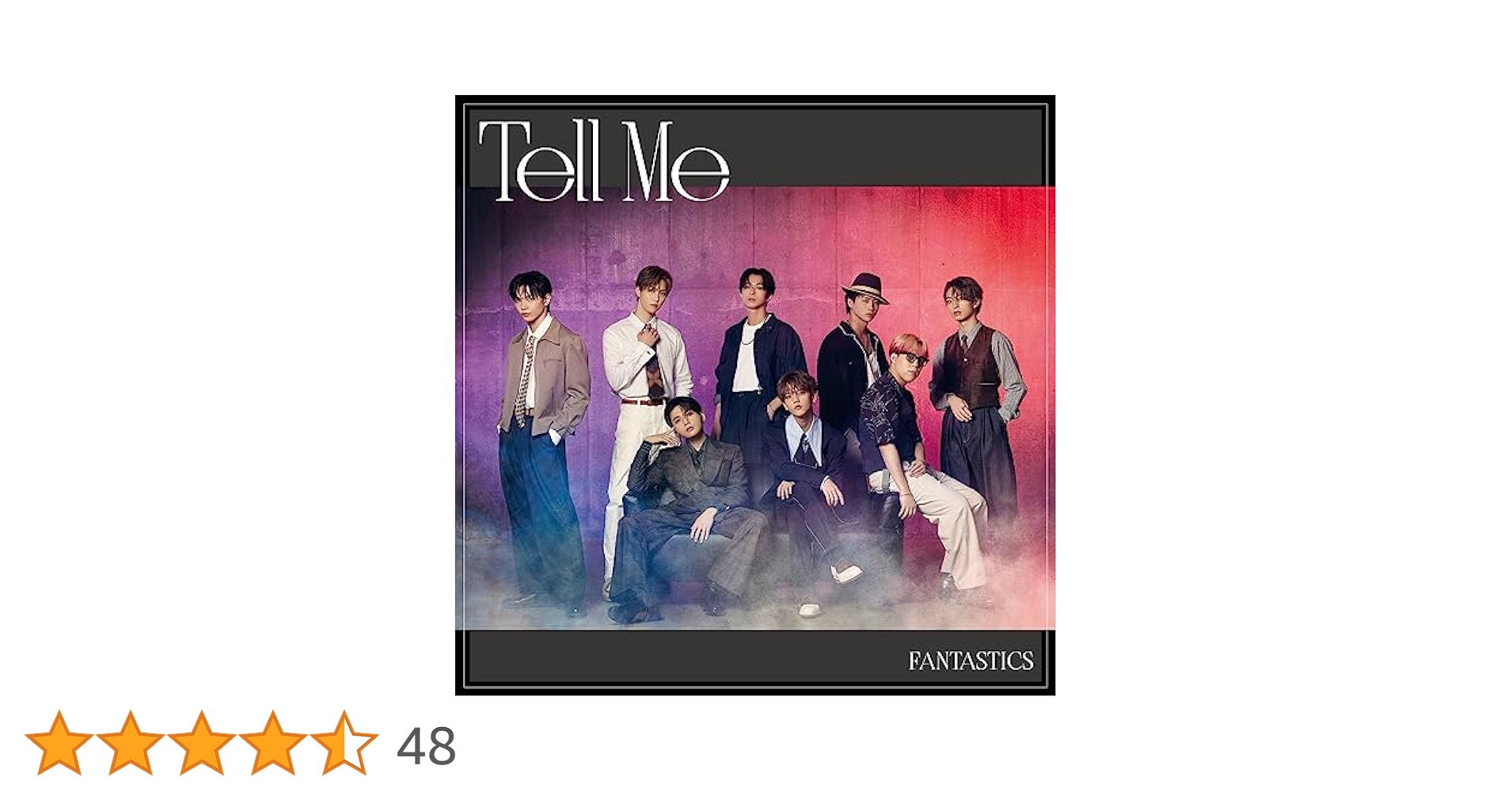 FANTASTICS 『Tell Me』CD＋Blu-Ray〈LIVE盤〉 Amazon.co.jp: Tell Me【CD+Blu-ray】(LIVE盤) - FANTASTICS