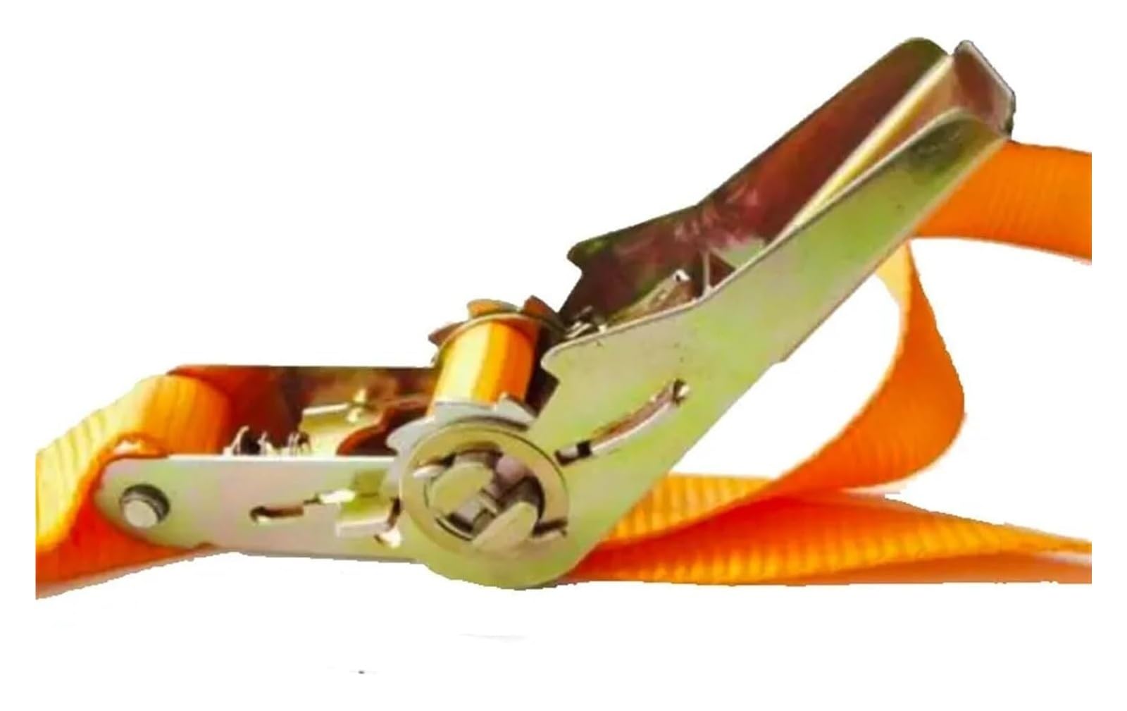 Metall-Zurrgurt, Hochleistungs-Frachtgurt, Gepäckzurrgurt, robuster Gürtel mit Schnalle(3meter)