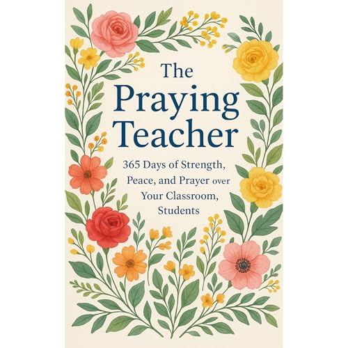 The Praying Teacher: 365 Days of Strength, Peace, and Prayer for Your Classroom and Students Audiolibro Por Priscilla Davis arte de portada