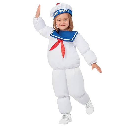 Smiffys Jungen Smiffys Offizielles Lizenzprodukt Ghostbusters Stay Puft Kostüm Smiffys Offizielles Lizenzprodukt Ghostbusters Stay Puft Kostüm