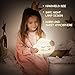 Droiee Night Light for Kids – LED Soft Light for Nursery Bed, AAA Battery Operated or Direct USB Charge – Lamp for Boy and Girl Children Bedroom, Perfect Toddler Gift Choice