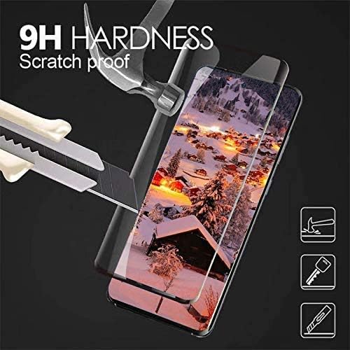 [2+2 Pack] Galaxy Note 10 Screen Protector Include 2 Pack Tempered Glass Screen Protector +2 Pack Tempered Glass Camera Lens Protector,9H Hardness,Bubble Free,Anti-Fingerprint for Galaxy Note 10
