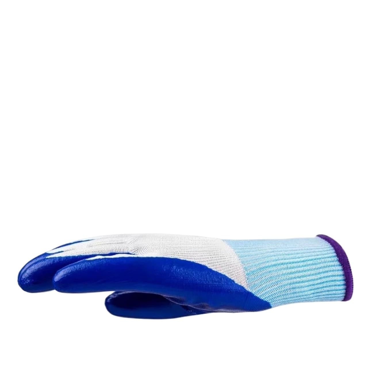 Genérico Compatible con 12 pares de guantes de trabajo de nitrilo espesado | Guantes de protección laboral antideslizantes for manipulación en obras de construcción.