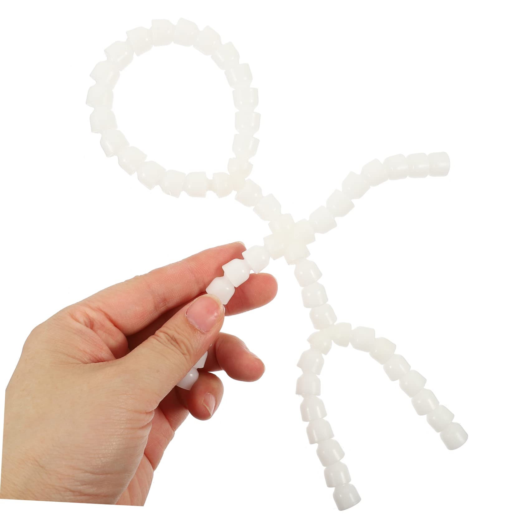 TEHAUX Puppenskelett Aus Kunststoff - Bewegliches DIY-Skelett Für Puppen Und Spielzeug