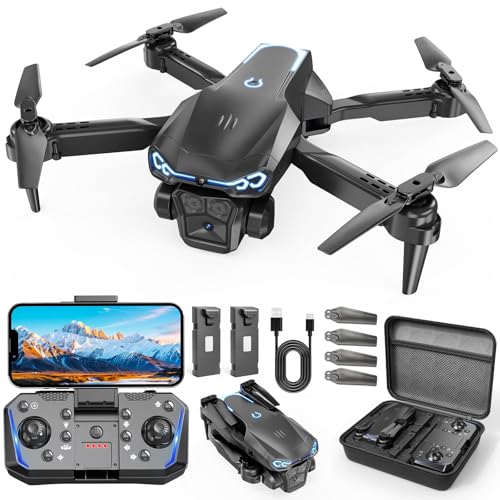 Foldable 1080P Drone with Camera for Kids & Beginners, Easy to Fly Toy Gift for Boys & Girls,...
