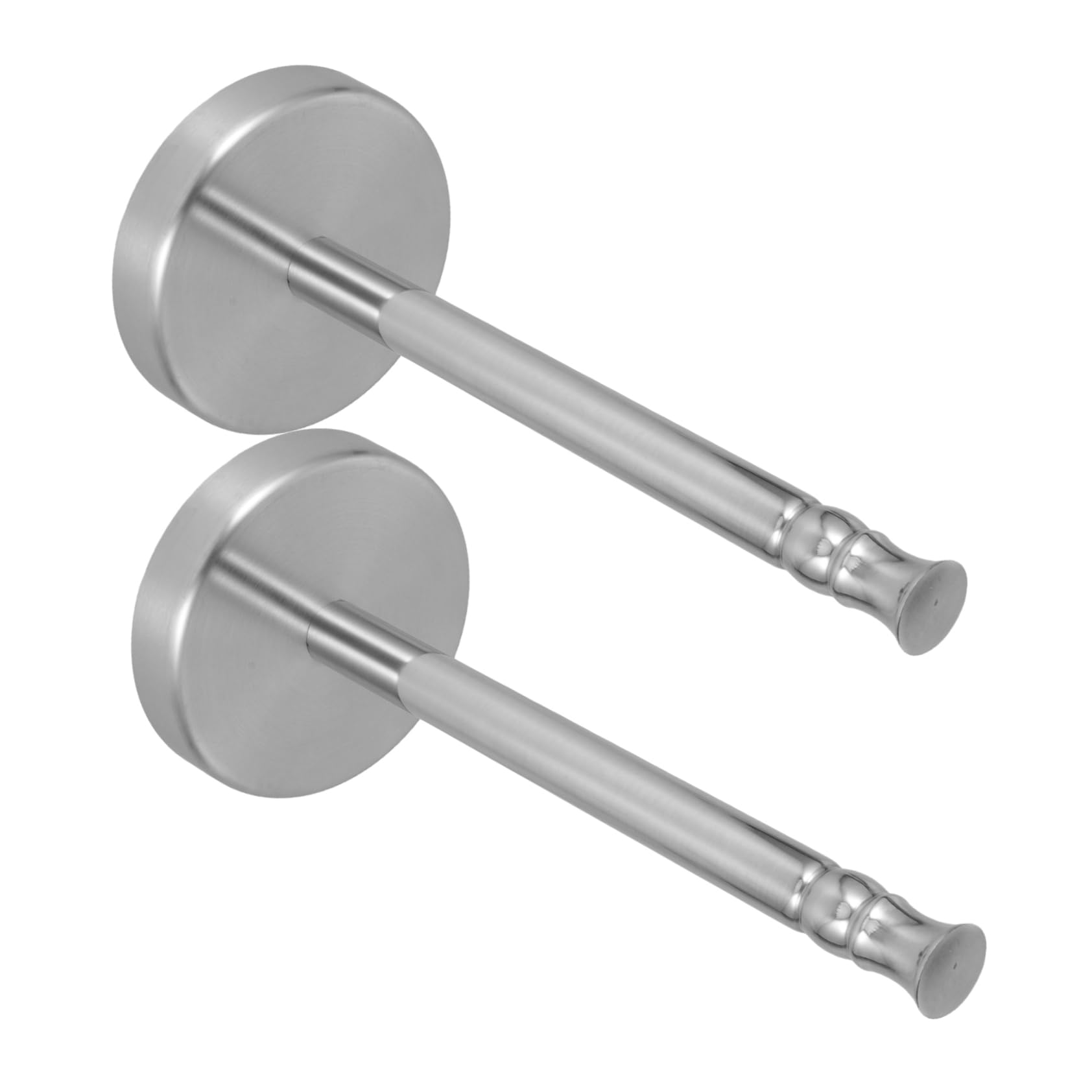 Acciaio Inox Porta Rotolo da Cucina Verticale 2 Pezzi