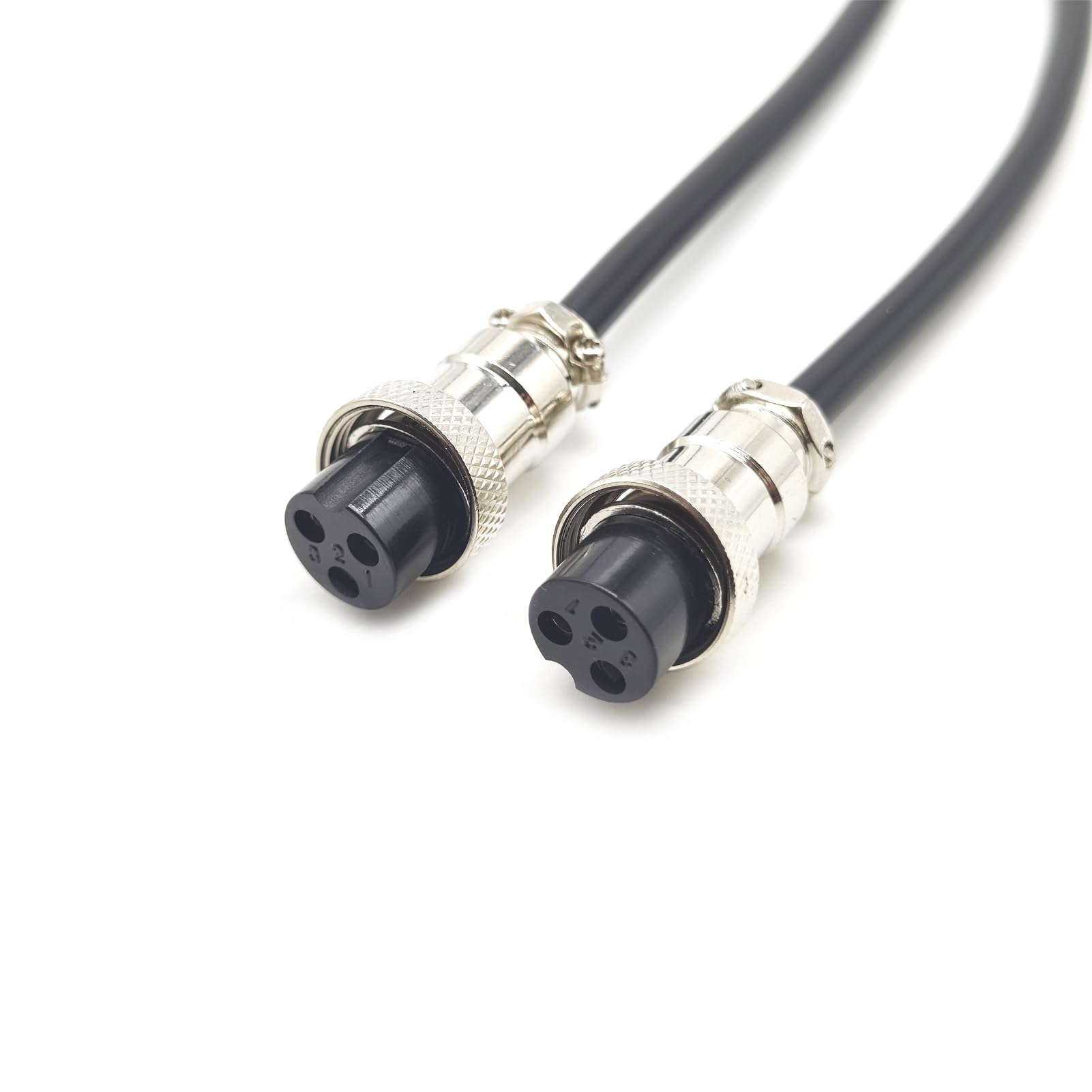 Amazon.com: GX16 3 Pin Cable Double Female Head Aviation Cordset
