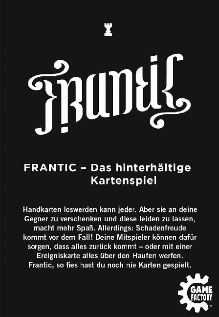 Game Factory 646224 Frantic - Das hinterhältige Kartenspiel, ab 12 Jahre – Ansicht 12
