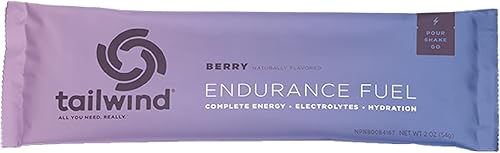 Miniatura 1 de Tailwind Nutrition Endurance Fuel, mezcla de bebida de hidratación con electrolitos, sin OMG, libre de soja, lácteos y gluten, vegano, bayas,