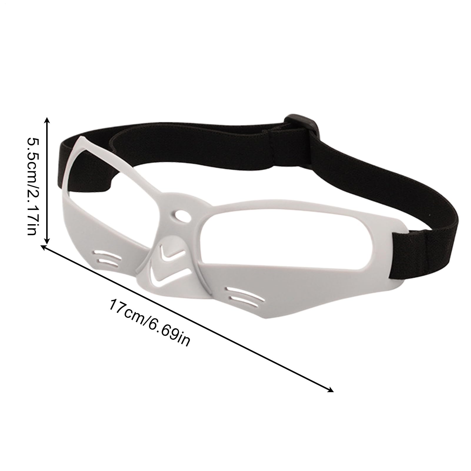 Lunettes de basket-ball pour les dribbels, équipement de protection pour l'entraînement et la compétition