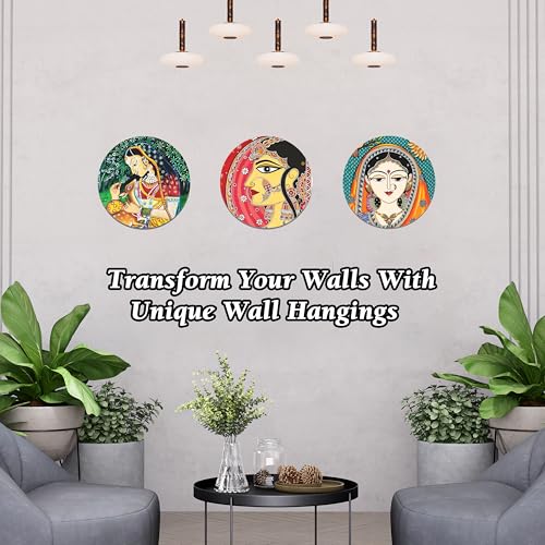 Image of Rousrie Home Decor Wall Hangings For Living Room | Wall Hanging Decorative Items | Decoration Items For Home | Waterproof Film (Color 6)