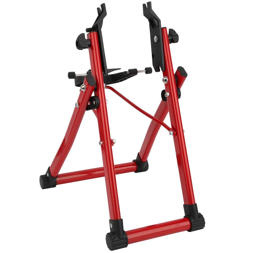 Supporto per la centratura delle Ruote della Bicicletta, Materiale in Lega  di Alluminio Il Supporto per la centratura delle Ruote della Bicicletta Non  occupa Spazio per Mountain Bike Bici : Amazon.it: Sport