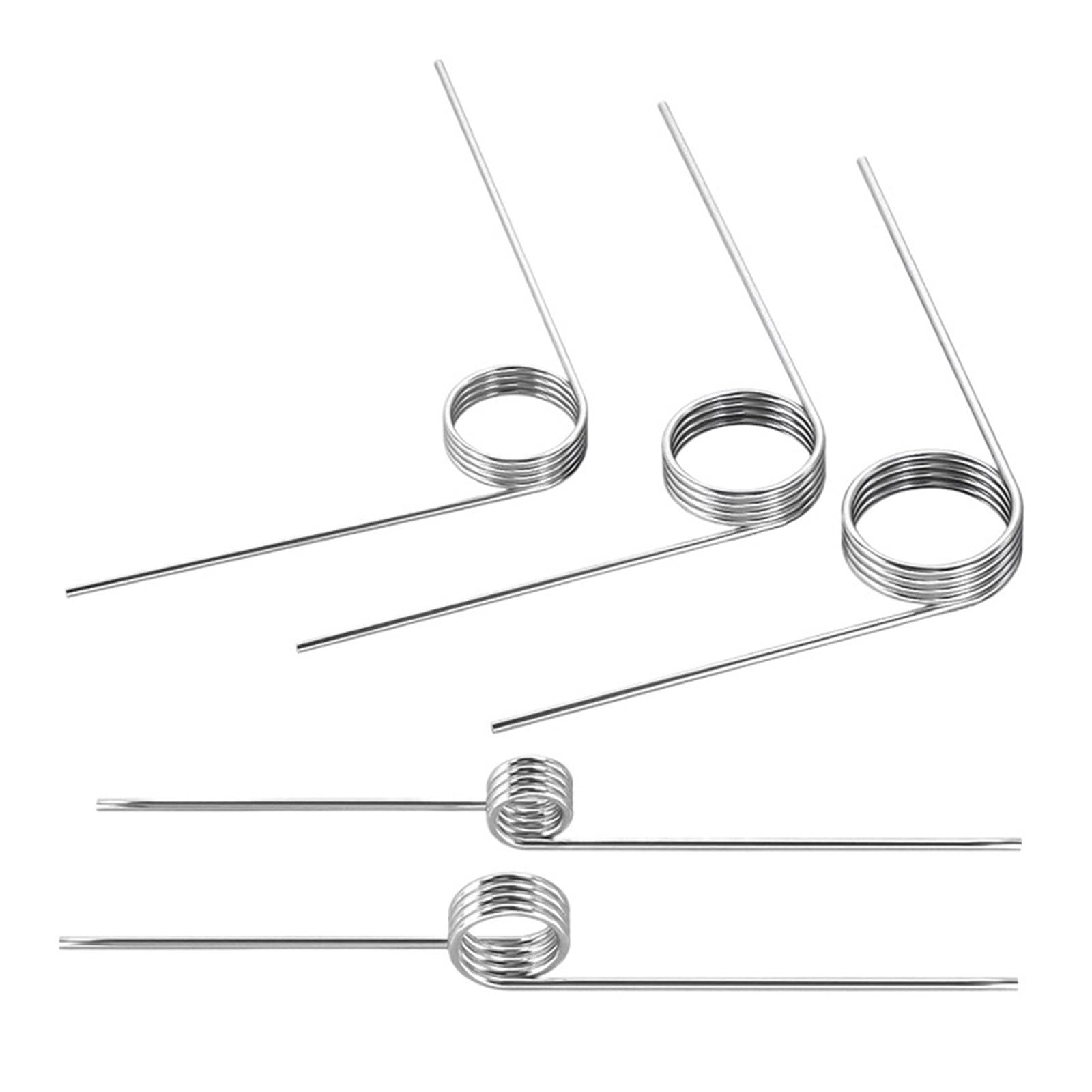 Sprężyna skrętna ze stali nierdzewnej, sprężyna skrętna w kształcie litery V, 0,4 mm, stal nierdzewna, 304, 2-6 mm, 60-180°, 5 szt., 9 (90 stopni), 2,5 mm