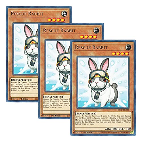Amazon.co.jp: 【 3枚セット 】遊戯王 英語版 KICO-EN034 Rescue 