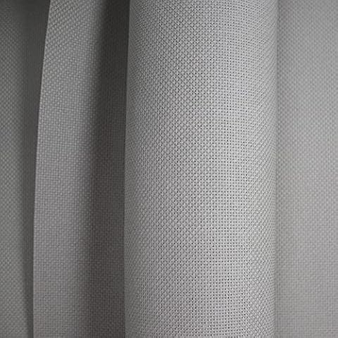 19" x 28" 14CT Counted Cotton Aida Cloth Cross Stitch Fabric (Medium Grey) Cover
