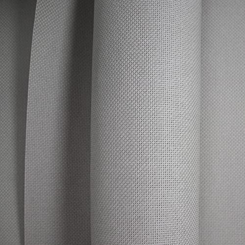 Image of KCS 4 pc of 12 inch x 18 inch 14CT Counted Cotton Aida Cloth Cross Stitch Fabric (Medium Grey)