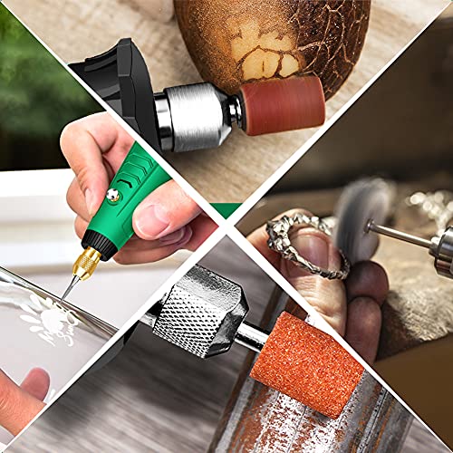 Luckyway 361-Piece Rotary Tool Accessories Kit, Grinding Polishing Drilling Kits, 1/8" Shank Electric Grinder Universal Fitment For Easy Cutting, Grinding, Sanding, Sharpening, Carving And Polishing #TOP4