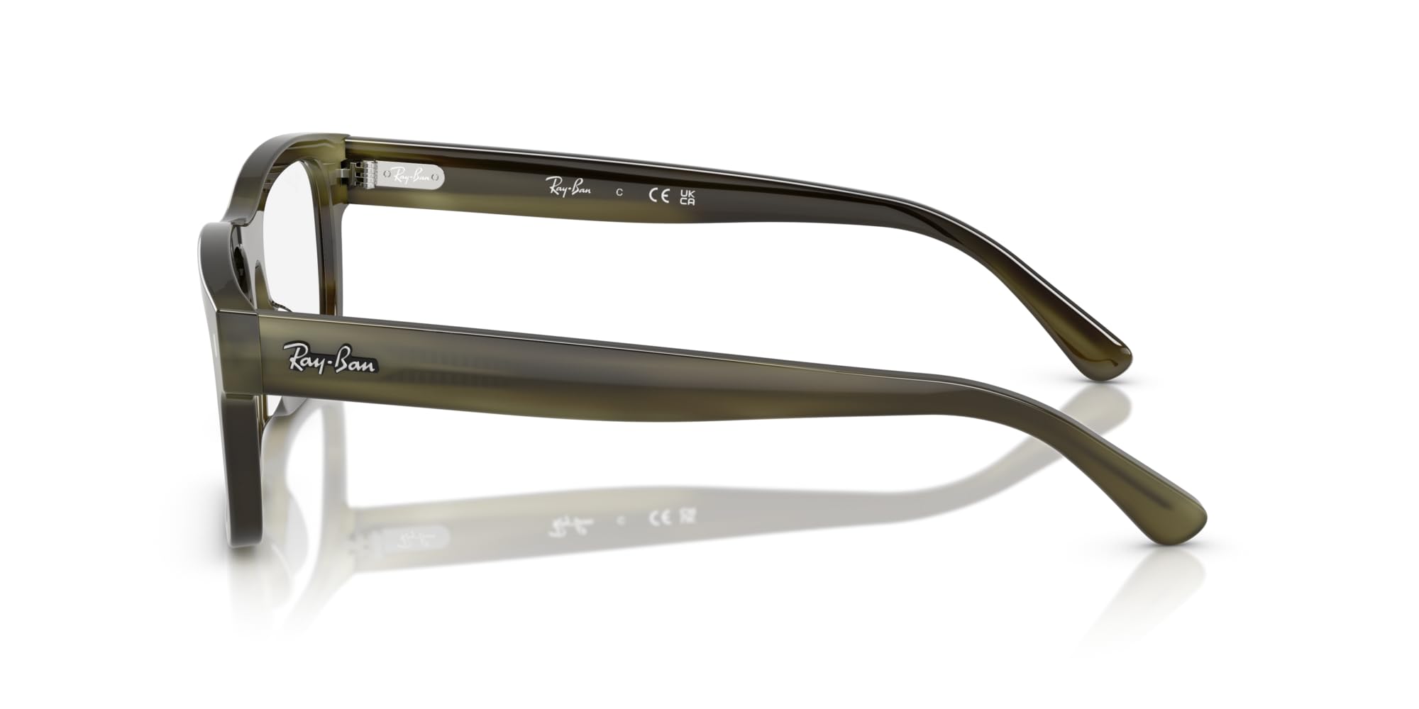 Ray-Ban Montature rettangolari per occhiali da vista Rx5435