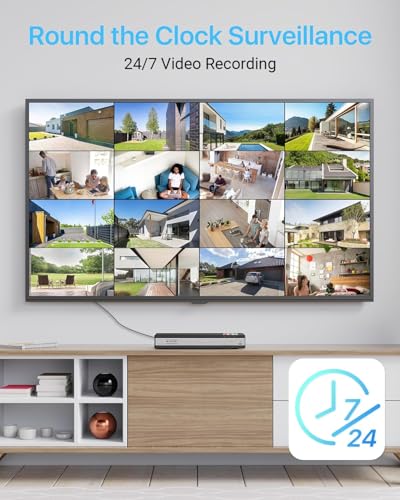 Outdoor Security Camera System with NVR