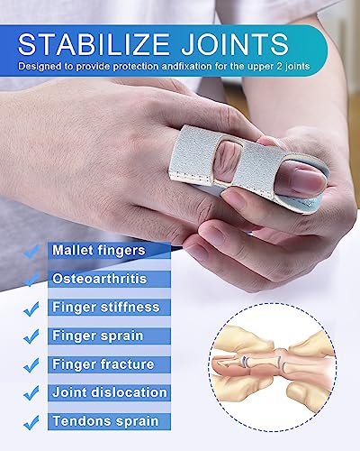 Snapklik.com : Finger Splints, 5pcs Color Finger Support Brace Finger ...