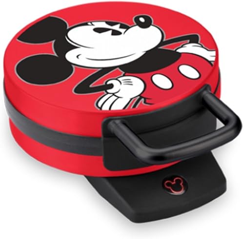 Creador de waffles de Disney Mickey Mouse Rojo