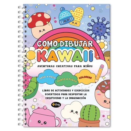 Finoly - Kawaii - Como Dibujar Kawaii - Como Dibujar Kawaii para Niños - Aprende a Dibujar Kawaii - Dibujar Kawaii - Libro Kawaii Dibujar para Niños - Libro Aprender a Dibujar - Aprender a Dibujar