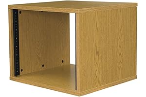 Middle Atlantic SSDR8 8U Studio Rack with Oak Finish