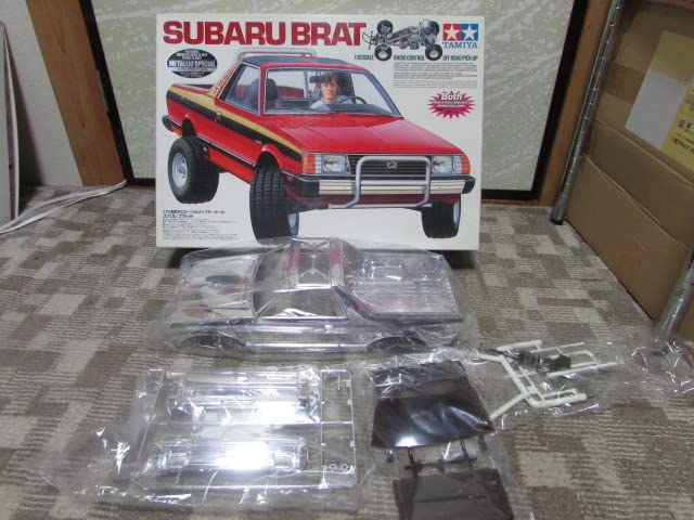 タミヤ　スバルブラット　未組み立て　ボディ2種類　シルバーメッキフレーム　絶版 Amazon.co.jp: タミヤ スバル ブラット メッキボディ おもちゃホビー