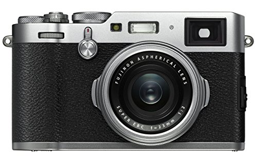 Fujifilm X100F Mirrorless Digital Camera, Silver (Renewed)