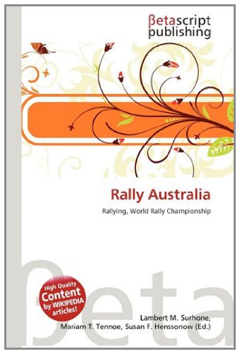 Rally Australia: Rallying, World Rally Championship