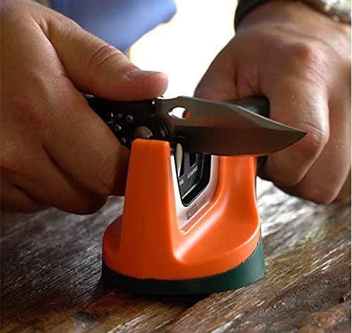 Miniatura 2 de AccuSharp Afilador de cuchillos de 2 etapas Afilador de carburo de tungsteno afilado con diamante libre de óxido para afilar y afilar cuchillos de