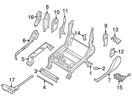 Nissan 87442-ZK32A Recline Motor